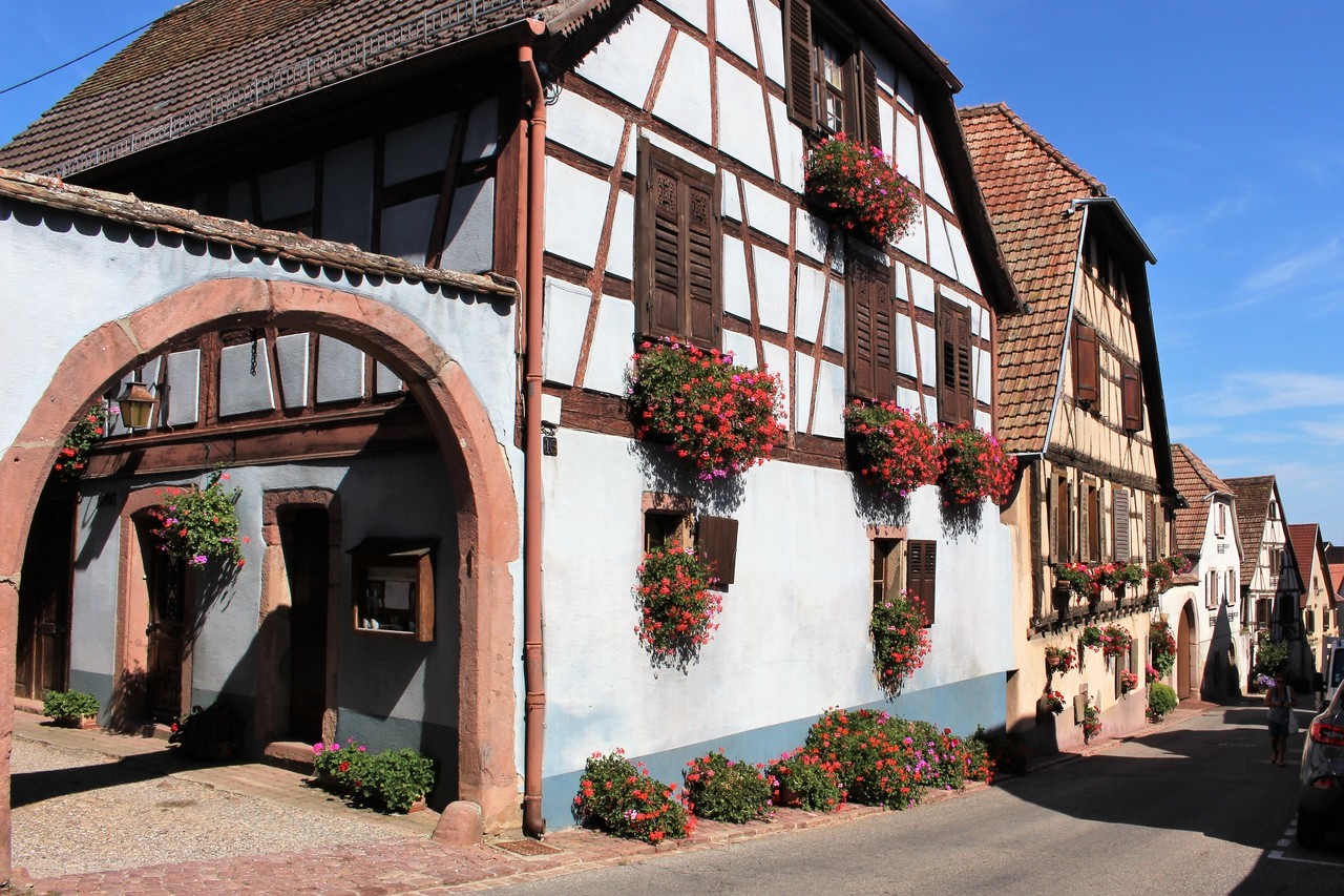 Ferienwohnung Maison Gite Au Tonnelier In Hunawihr Bei Riquewihr Der Ort Im Elsass